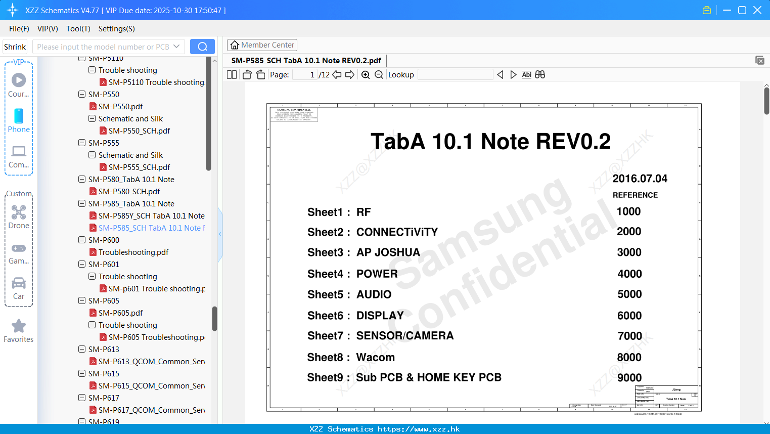 Samsung SM-P585_SCH TabA 10.1 Note REV0.2